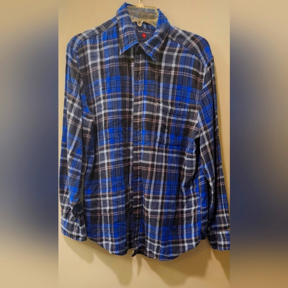 Plaid button down
